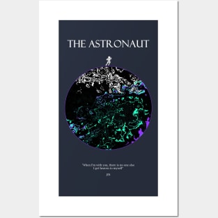 The Astronaut Moon Light Posters and Art